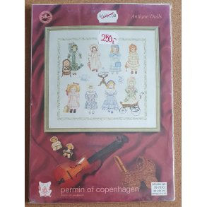 Antikke dukker - 8 motiver