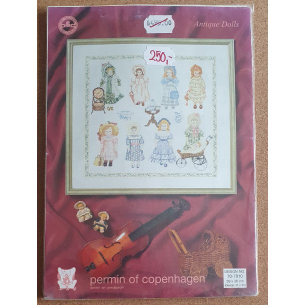 Antikke dukker - 8 motiver