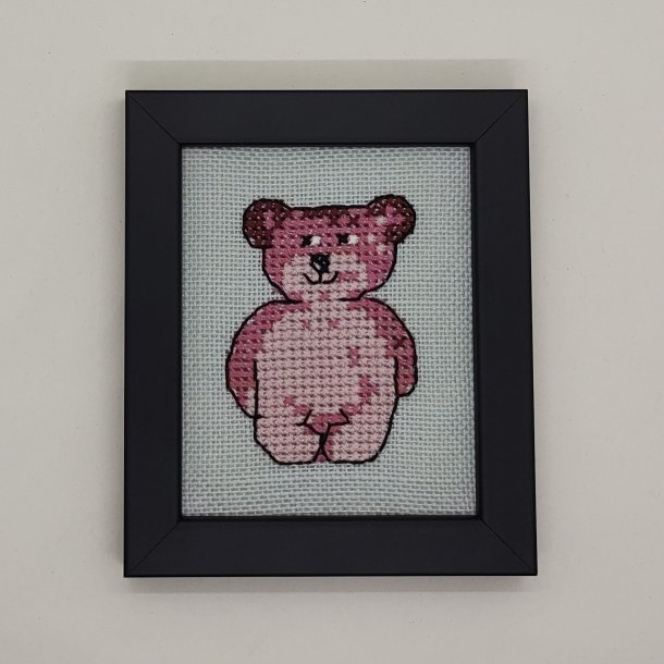 Lille bamse broderet