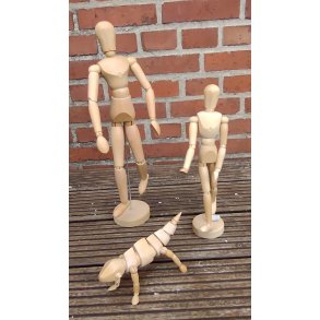 Tegnedukke - Croquis dukke