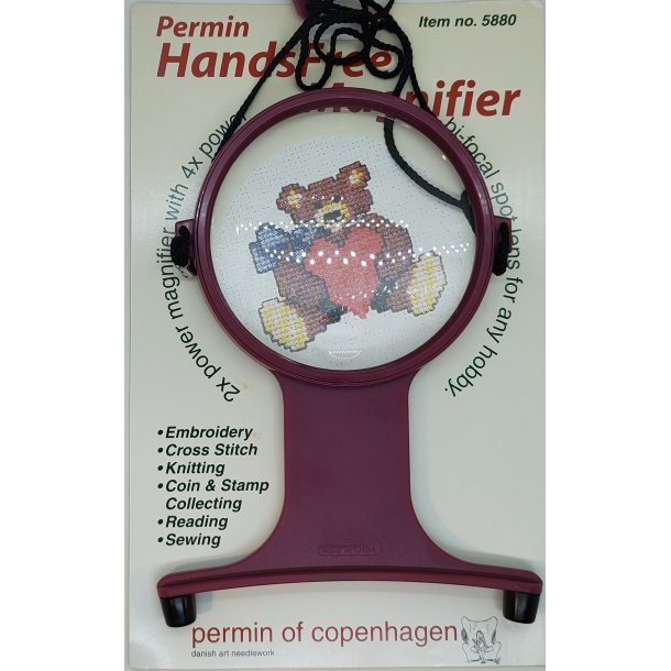 Forstrrelsesglas - hndfrit