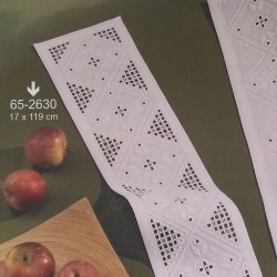 Hardanger - Bordlber - Hvid