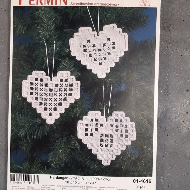 Hardanger - Hvide hjerter