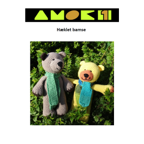 Opskrift - Hklet bamse