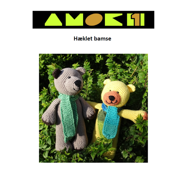 Opskrift - H�klet bamse
