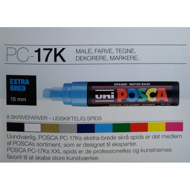 POSCA 8K og 17K