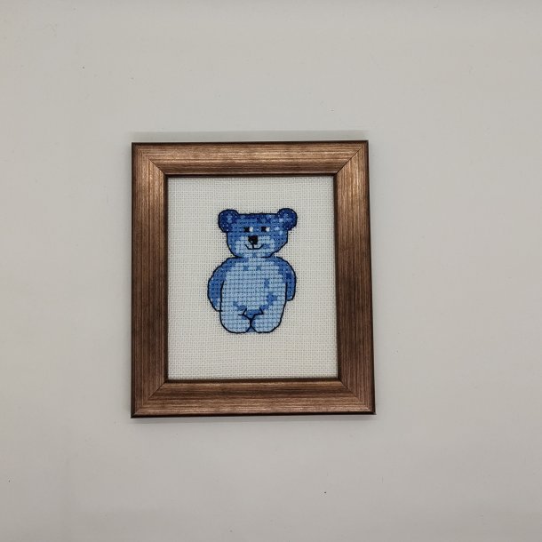 Lille bamse broderet