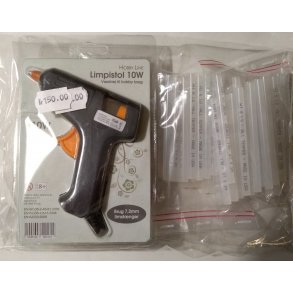 Limpistol.  Lille limpistol til hobbybrug.