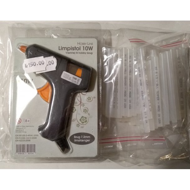 Limpistol.  Lille limpistol til hobbybrug.