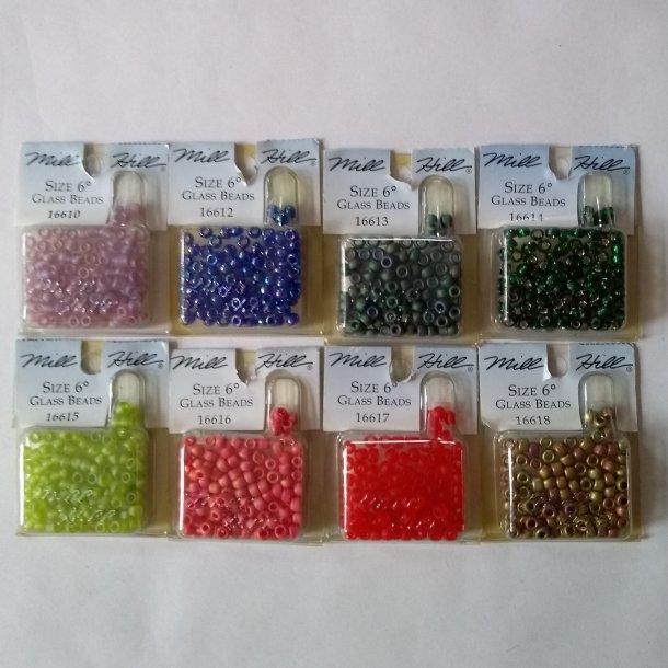 Mill Hill glasperler/6
