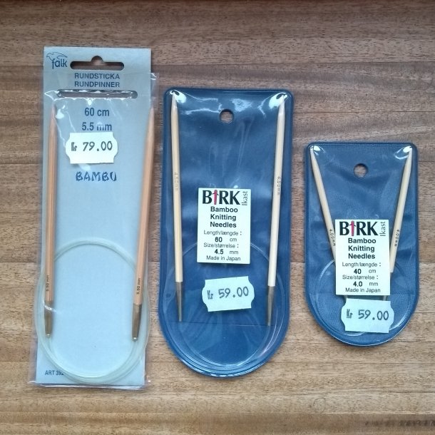 Strikkepinde Rundpinde