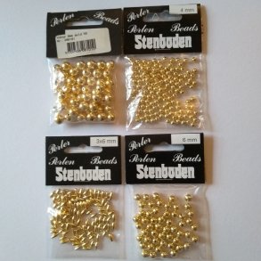 Stenboden Guld- Slv- Kobber- Voksperler