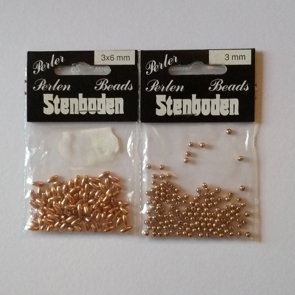 Stenboden Guld- Slv- Kobber- Voksperler